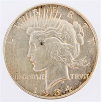 Coin High Grade 1934-D Peace Silver Dollar