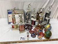 Assorted Medals & Trophies