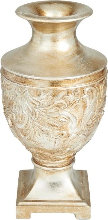 Deco 79 Polystone Decorative Vase  Gold