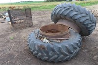 2 - Used 18.4-38 Tires