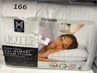 MM standard gel memory foam pillow