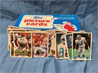 1993 Topps football picture cards