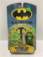 World of Batman hover jet Batman by Hasbro