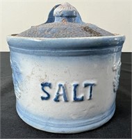 Stoneware Hanging Salt Crock