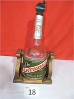 Fitzgerald Bourbon Bottle & Wood Dispenser