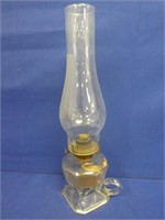 Clear Base Finger Oil Lamp