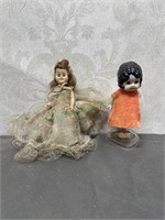 small porcelain doll and