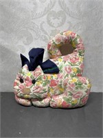 Cloth floral cat