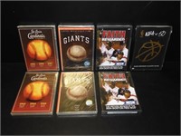 7 Sealed Sports Related DVD's