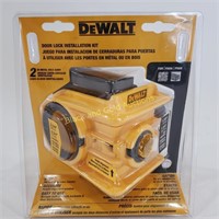New DeWalt Door Lock Installation Kit