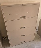 4 drawer filing cabinet with pull out drawers