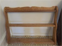 Knick knack shelf 31x27 x 5 UPSTAIRS BATHROOM