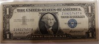 1957 SILVER CERTIFICATE Dollar Bill (C)