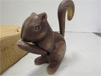 New Cast Iron Squirrel Nut Cracker