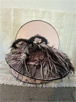 Very Nice Hat with Fleur de Paris New Orleans Hat