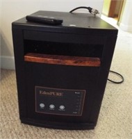 Eden pure electric heater with remote.