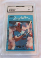 Graded 1990 Larry Walker baseball card