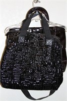 Two large black purses