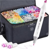 Ohuhu 320 Markers  320 Colors  Chisel & Fine