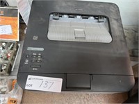 2 Computer Monitors, Keyboard & Brother Printer