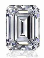 Emerald Cut 3.10 Carat VS1 Lab Diamond