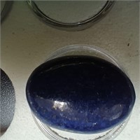 Lapis Lazuli Cabochon Gem Stone Oval cut 40.4 ct