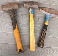 (3) Small Sledge Hammers