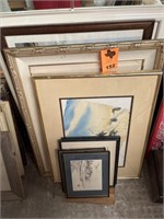 (11) Various Framed Wall Art and Paintings