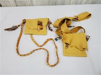 SOFT Leather Native American Purse Pouches