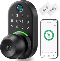 Keypad Smart Door Lock with Knob, Yamiry Keyless