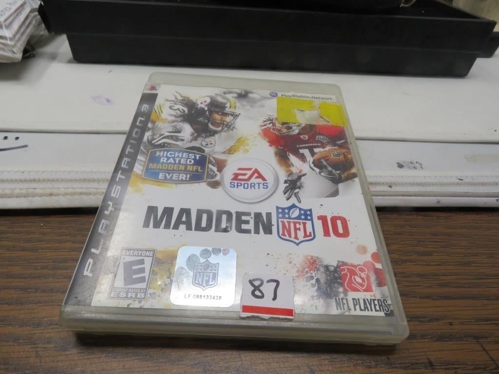Play Station 3 Game Madden NFL