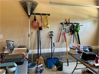 Lawn Tools: Rakes, Brooms, Shovels, Hose, etc