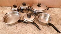 Stainless 10 piece Cookware set