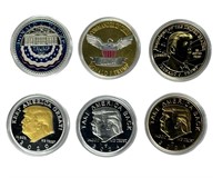 Donald Trump 2020 & 2024 Commemorative Coins