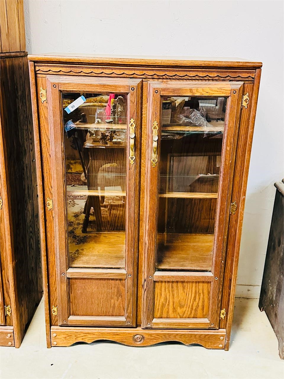 Mid Century Display Hutch