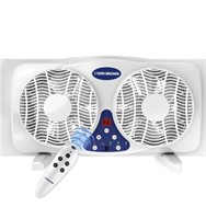 9 Inch Remote Control Window Fan With 3-Speed