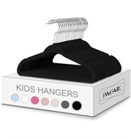 BAGAIL Kids Velvet Hangers 14 Inches Children's