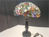 Stained Glass Table Lamp 26" high