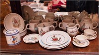 17 pieces of Wedgwood china, Peter Rabbit