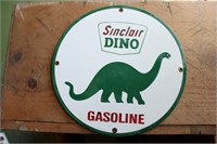 Sinclair porcelain sign