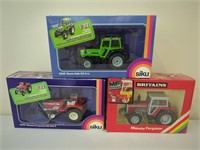 3x- Siku MF & Deutz Allis Tractors 1/32