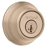 $20  665 Brass Double Cylinder Deadbolt with Smart