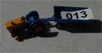 MATCHBOX FORD TRACTOR AND WAGON
