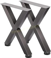 VEVOR 28H x 24W Set of 2 Steel Table Legs
