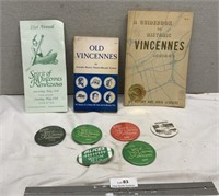 Vincennes Ephemera & Other Items