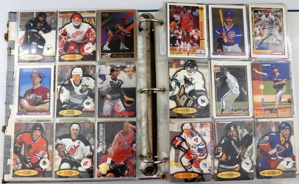 APPROX 270 MIXED SPORTS CARDS