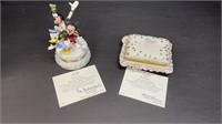 Lenox Treasures boxes : Mickey & Friends Stamp