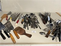 Enormously Large Lot of Silverware & Utensils