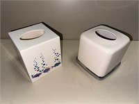 Pair of Kleenex tissue box holders