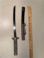 Antique Japanese 15" Mini Sword knife